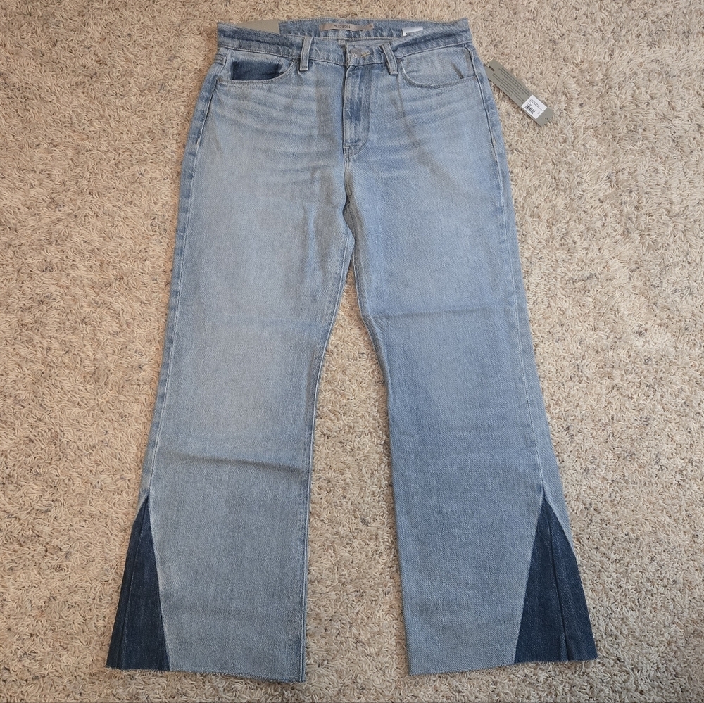 Hudson Barbara High Rise Bootcut Crop Ivy Jeans